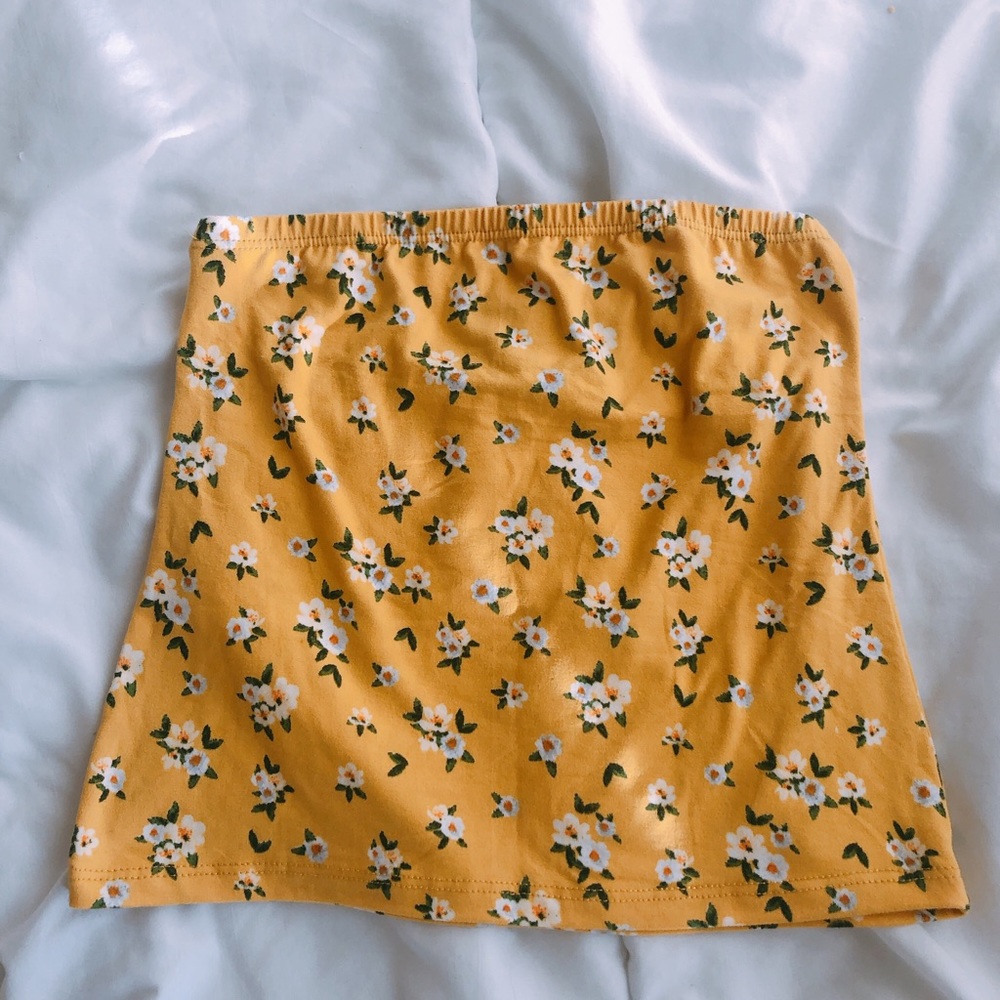 Flower Tube Top